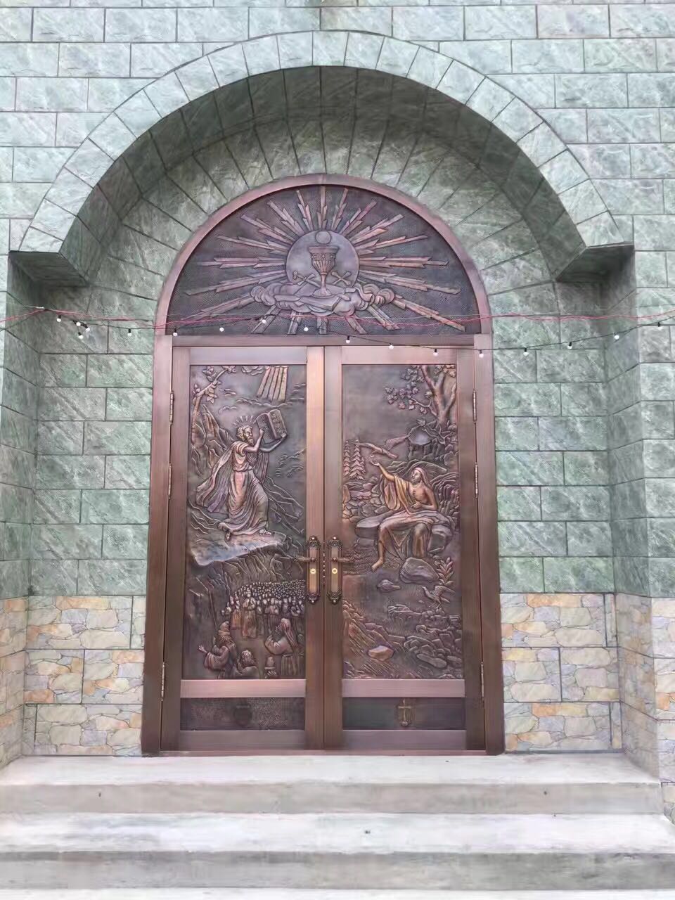 庭院铜门